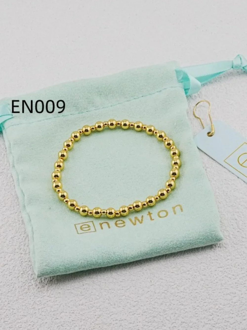 Enewton Gold Mixed-Size Bead Bracelet